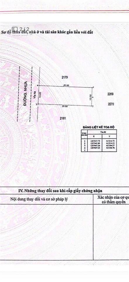 Giảm chấn động hàng đẹp kdc đông an 10x30m giảm giá bán nhanh