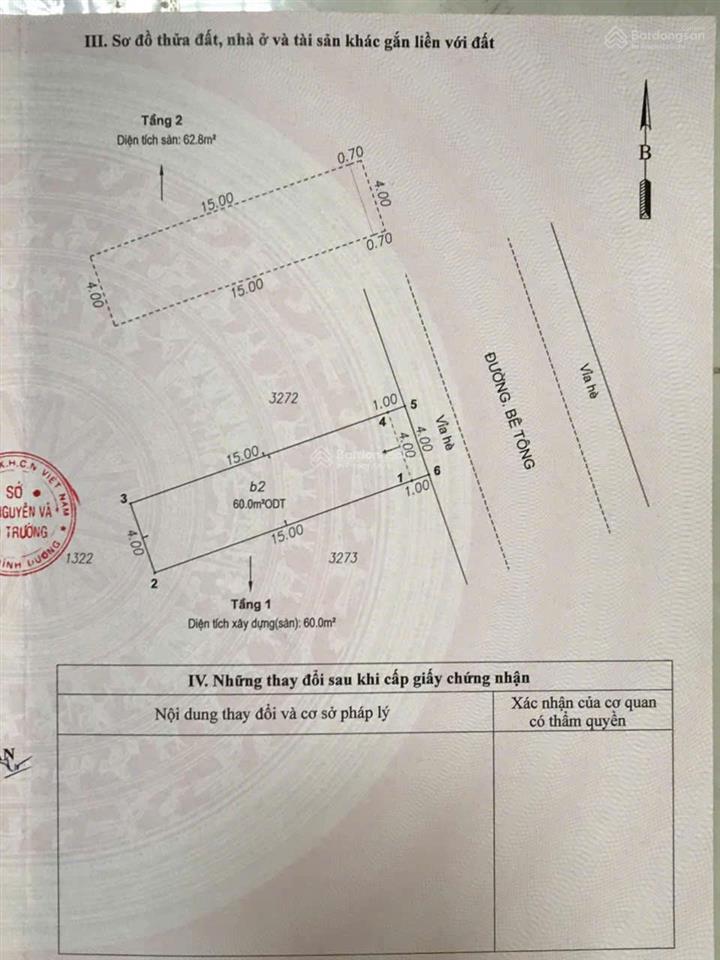 Bán nhà gần chợ vincom dĩ an 800m, p. tân đông hiệp, tp. dĩ an cũ