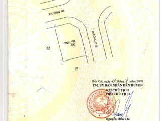 Chính chủ bán góc đường d19/n5 nằm đối diện uỷ ban phường bình dương