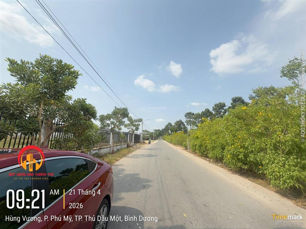 Chính chủ bán lô đất mặt tiền đường dx001 giáp ngay đường hùng vuong thành phố mới