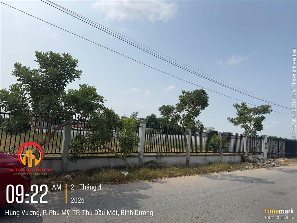 Chính chủ bán lô đất mặt tiền đường dx001 giáp ngay đường hùng vuong thành phố mới