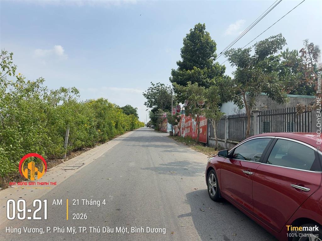 Chính chủ bán lô đất mặt tiền đường dx001 giáp ngay đường hùng vuong thành phố mới