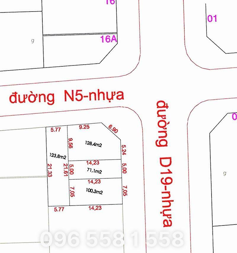 Chính chủ bán lô góc d19/n5 đối diện uỷ ban phường bình dương