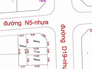 Chính chủ bán lô góc d19/n5 đối diện uỷ ban phường bình dương