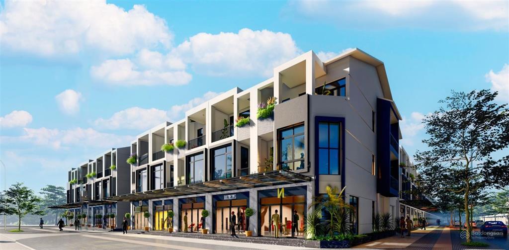 Nhà phố fiesta central đẳng cấp thương mại hai mặt tiền giá gốc becamex thành phố mới