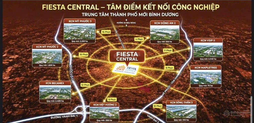 Fiesta central tập đoàn becamex bung ra giá ngoại giao