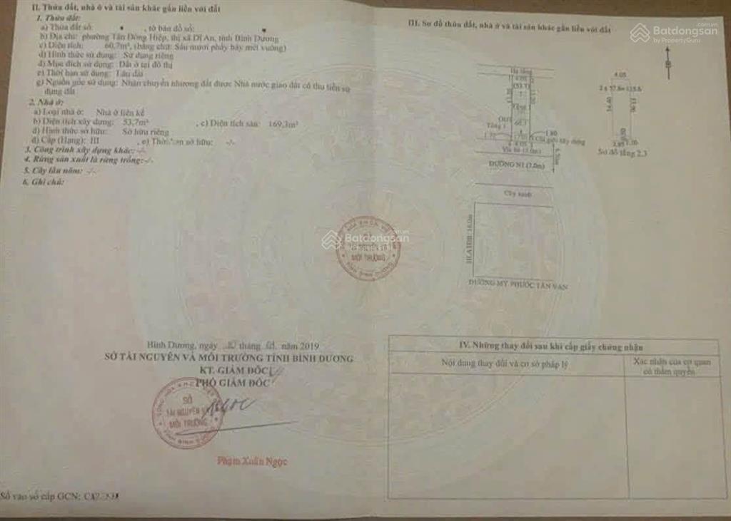 Nhà 2 tấm gần bệnh viện dĩ an giá 4 tỷ 400 triệu