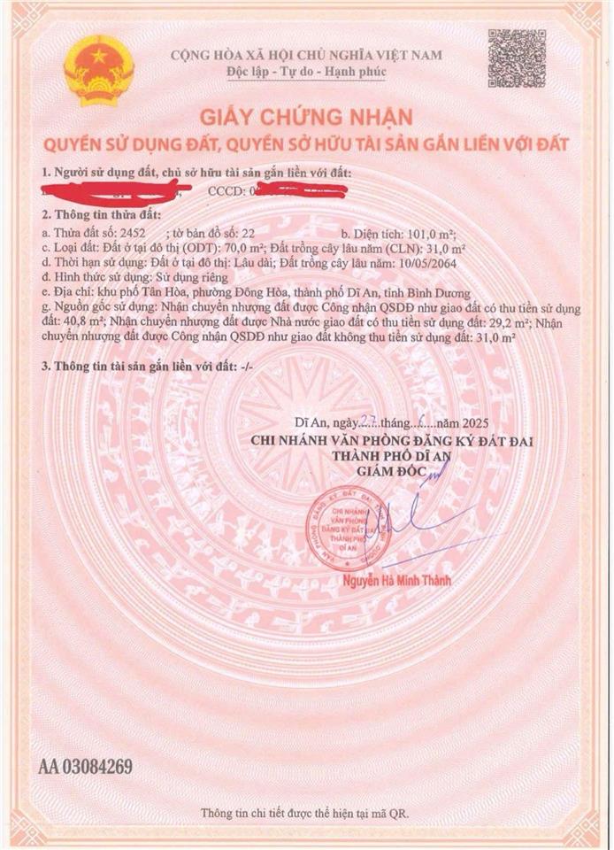 Nhà lầu sân xe hơi 7 chỗ gần ngã ba cây lơn, giá 5 tỷ 500