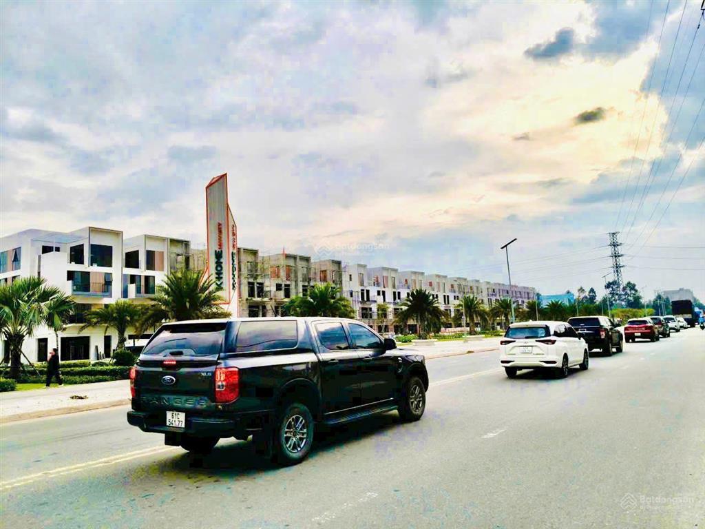 Shophouse mặt tiền đường lê lai, kđt khome new city, trả trước 1 tỷ 6 hỗ trợ vay 70%
