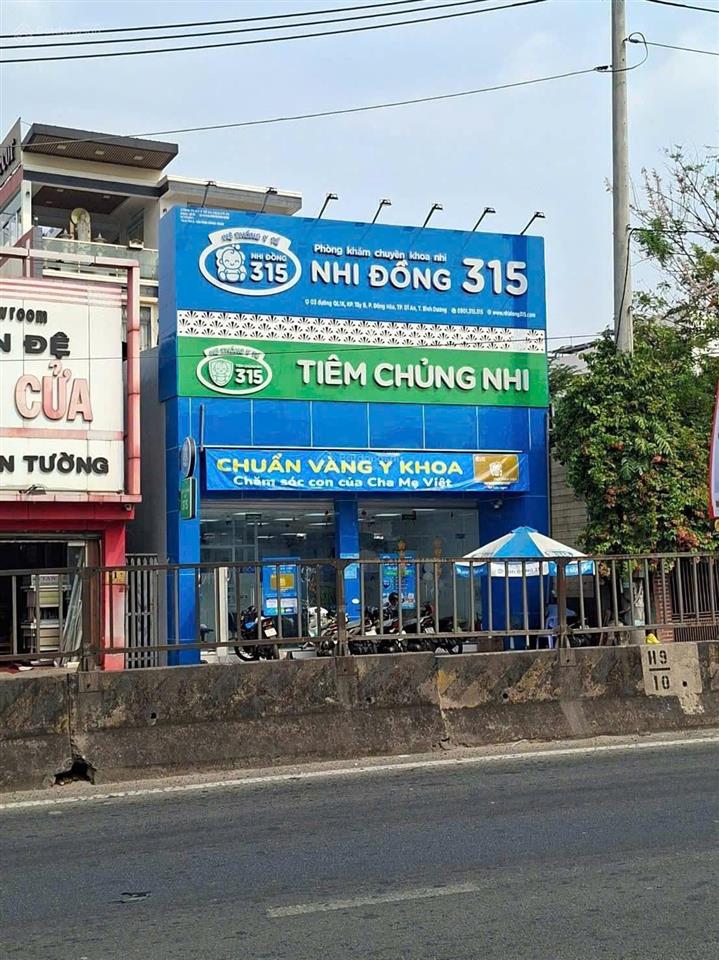 Bán nhà mặt tiền quốc lộ 1k  phường đông hòa, dĩ an  vị trí vàng kinh doanh