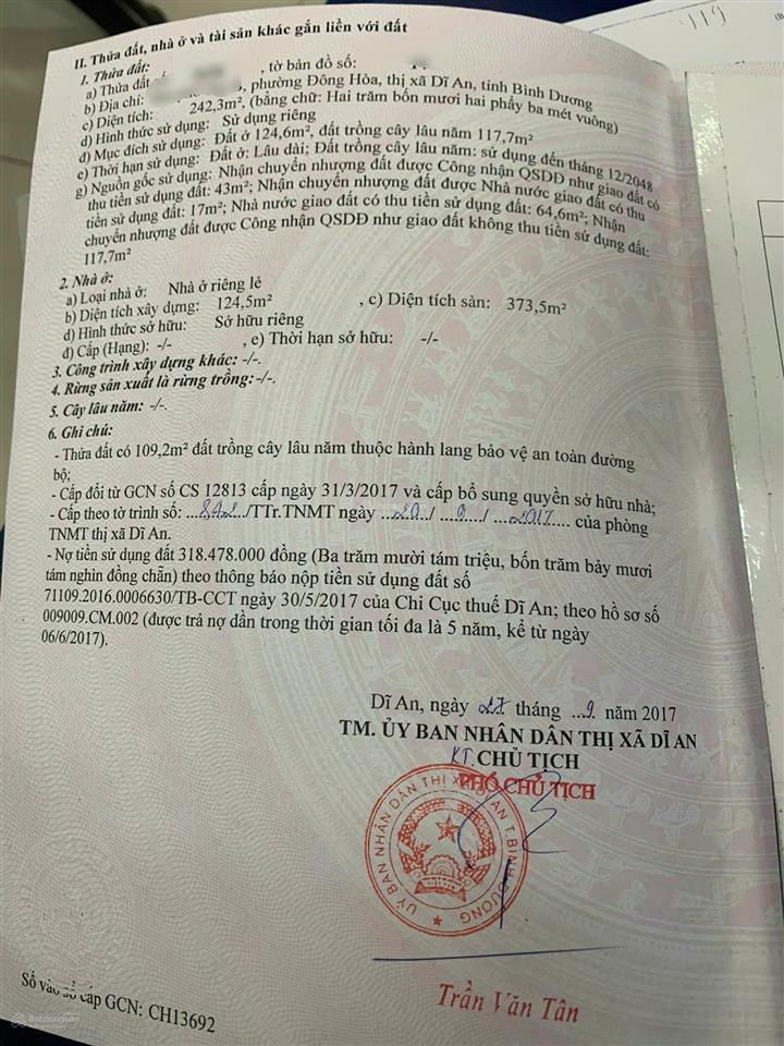 Bán nhà mặt tiền quốc lộ 1k  phường đông hòa, dĩ an  vị trí vàng kinh doanh