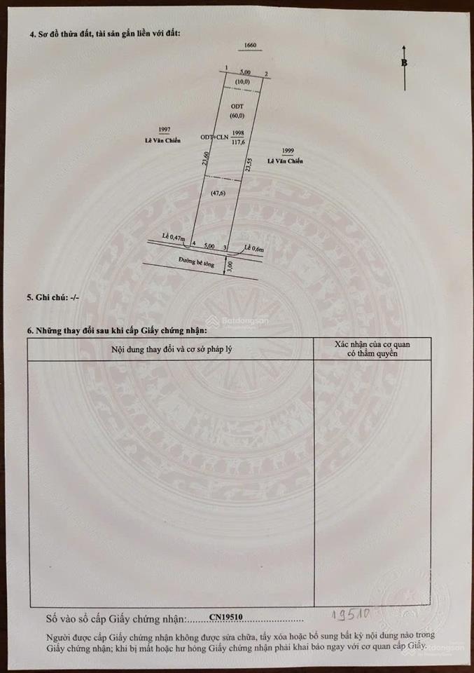 Bán đất gần chợ phú mỹ ngang 5x23.5m. giá 2.290 tỷ.  0975 222 ***