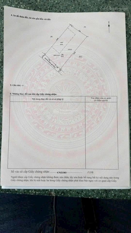 Bán đất phú lợi, cách đlbd 100m. ngang 10x20m, giá 2.350 tỷ.  0975 222 *** kiên