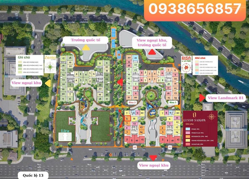 Lusso saigon vận hành world hotels 2pn 1wc giá tốt, thanh toán 11% đến khi nhận nhà.  0938 656 ***