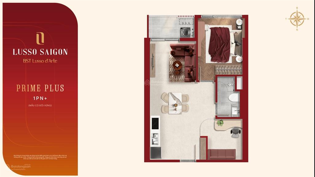 1pn+ lusso d'arte 56,15m2 giá tốt, mới mở bán nhiều ưu đãi, 11% ký hđmb.  0938 656 ***