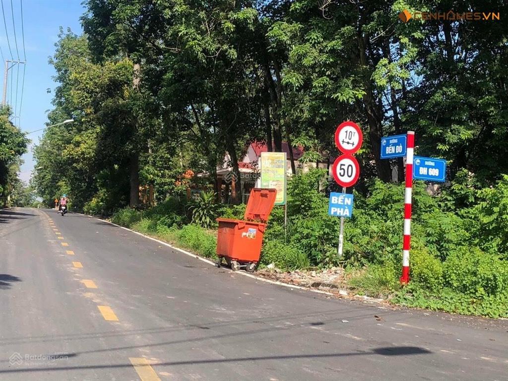Mặt tiền đường nhựa đường dh609, phường phú an, hồ chí minh