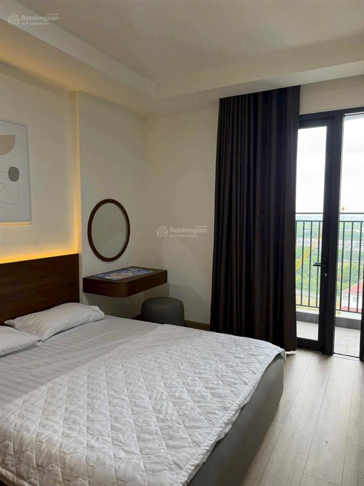 Cho thuê căn hộ midori park the glory tp mới bình dương 2 phòng ngủ 1 toilet 61m2 full nội thất