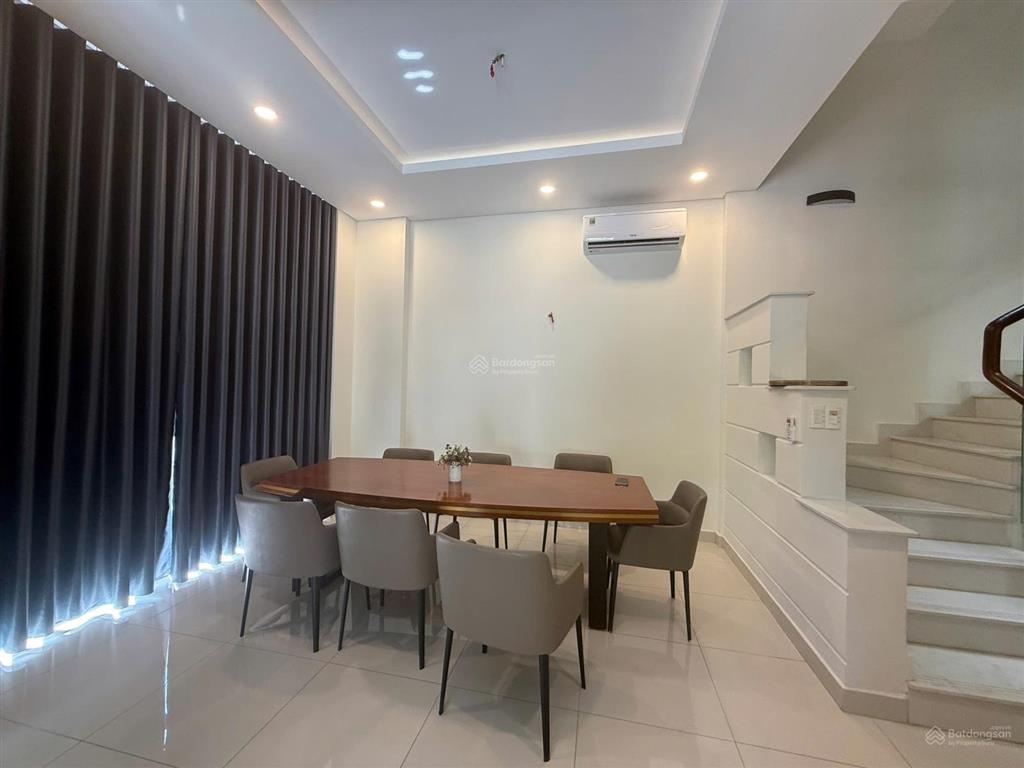 Cho thuê biệt thự midori park thành phố mới bình dương nhà 1 trệt 3 lầu 5pn full nội thất