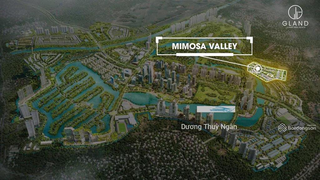 Chuyển nhượng song lập mimosa hoàn thiện giá tốt