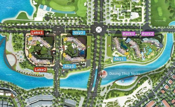 Ngân dương ecopark chuyển nhượng căn hộ aqua 69m2 lake ecopark giá tốt