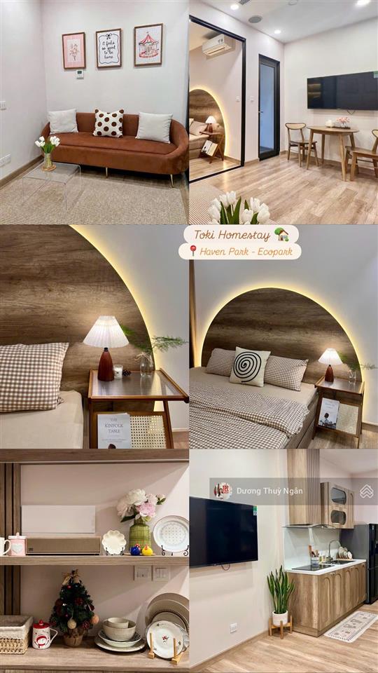 Ngân dương ecopark chuyển nhượng duplex studio (2 ngủ 1 wc) hoàn thiện giá tốt