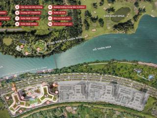 Ngân dương ecopark chuyển nhượng 3pn view sông hồng đủ đồ landmark