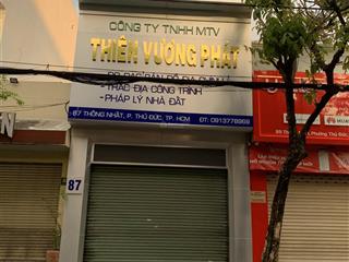 Bán nhà phố trung tâm bình thọ, thủ đức, 2 mặt tiền, giá 25 tỷ