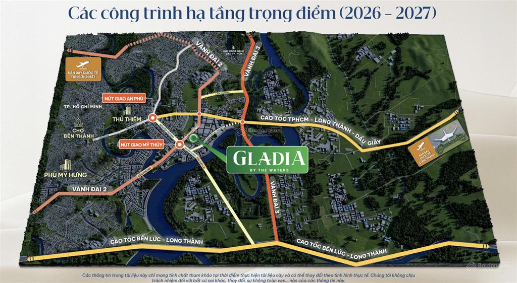 Duy nhất lần đầu khang điền mở bán có căn hộ 4 phòng ngủ gladia by the water quận 2