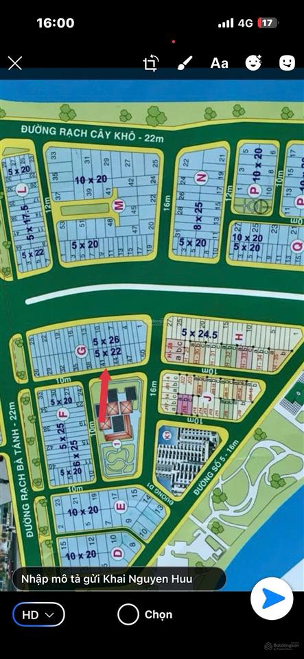 Bán đất sổ đỏ 110m2 khu t30 giá tốt 66tr/m2.  0908 444 ***