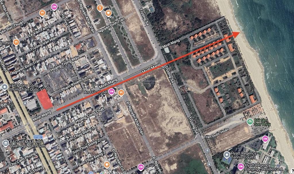 Hàng hiếm 3000m² ba mặt thoáng minh mạng, lõi khu đô thị đang lên sơn thủy  ngũ hành sơn