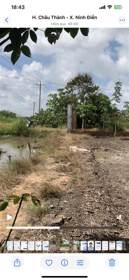 Bán đất giá 2,8 tỷ vnd tại phường ninh thạnh, tây ninh, diện tích 985m2