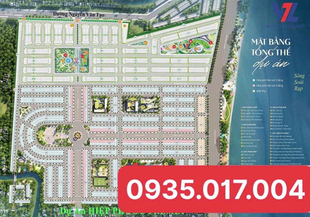 Bán đất nền dự án hiệp phước harbour view, 1,59 tỷ, 80m2, đẹp, nhiều tiện ích hot!