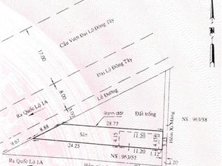Bán đất chính chủ 347m2 mặt tiền võ văn kiệt