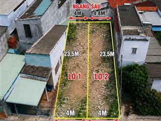 Bán lô đất mặt tiền kinh doanh gần chợ phúc hải trung tâm biên hòa diện tích 94m2 giá 3,5 tỷ