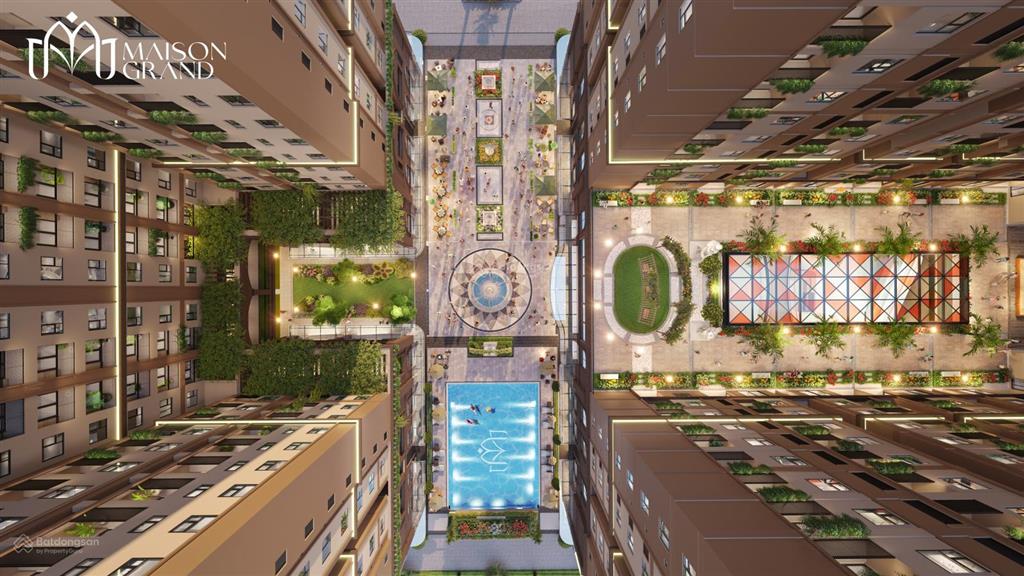 Bán ch maison grand phú mỹ, 1,84 tỷ, 49m2, thanh toán 50% nhận nhà ngay  tặng gói nội thất cao cấp