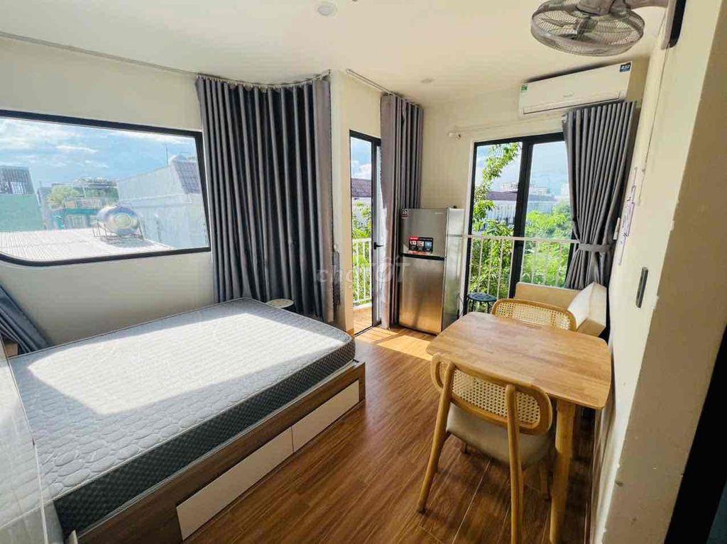 Cho thuê căn hộ góc Trần Cao Vân và Ông Ích Khiêm, 2 view ban công