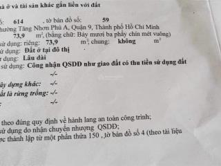 Bán đất mặt tiền đường 160 tăng nhơn phú a quận 9