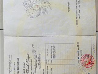 Bán nhanh lô đất 2 mặt tiền đường 1 p bình chiểu, thủ đức