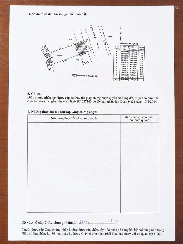 Mặt tiền đường số 8 tăng nhơn phú b quận 9
