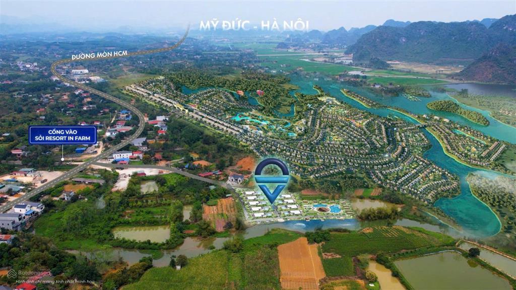 Chính chủ bán lô đất 91,2m2 sát vách dự án utopia villas & resort hướng đông nam view suối tự nhiên