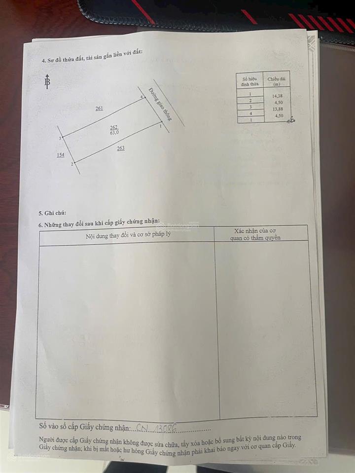 Bán đất sổ riêng thổ cư phường tân triều ,biên hoà ,đồng nai