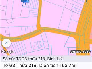 Bán đất tại bàu tre, 1,5 tỷ, 163m2, pháp lý đầy đủ, giá siêu hời