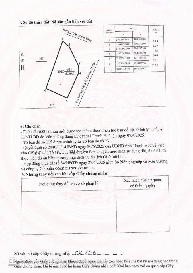Bán đất dự án sổ đỏ 50 năm đã xin phê duyệt tổ hợp thương mại dịch vụ khách sạn biển sầm sơn