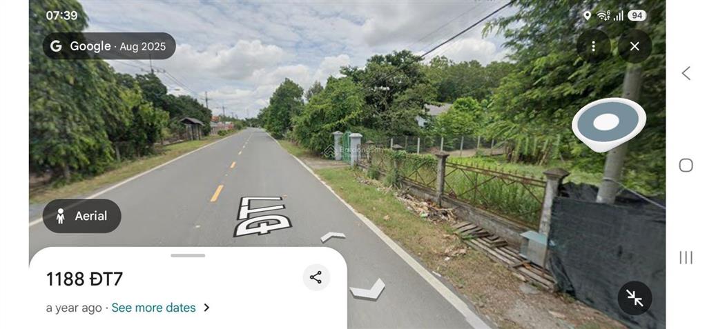 Cần bán nhanh 1.483m2 mt tỉnh lộ 7, an nhơn tây, củ chi. có 300m2 thổ, giá 9,5 tỷ tl