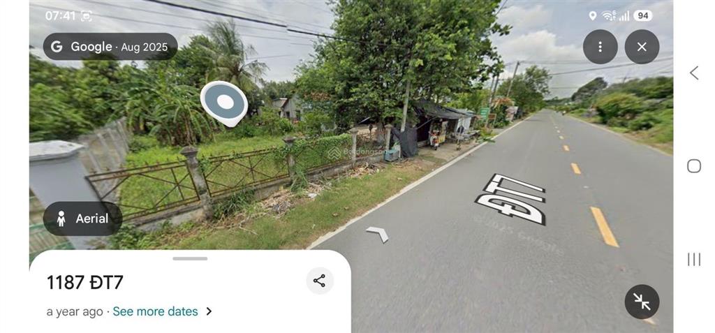 Cần bán nhanh 1.483m2 mt tỉnh lộ 7, an nhơn tây, củ chi. có 300m2 thổ, giá 9,5 tỷ tl