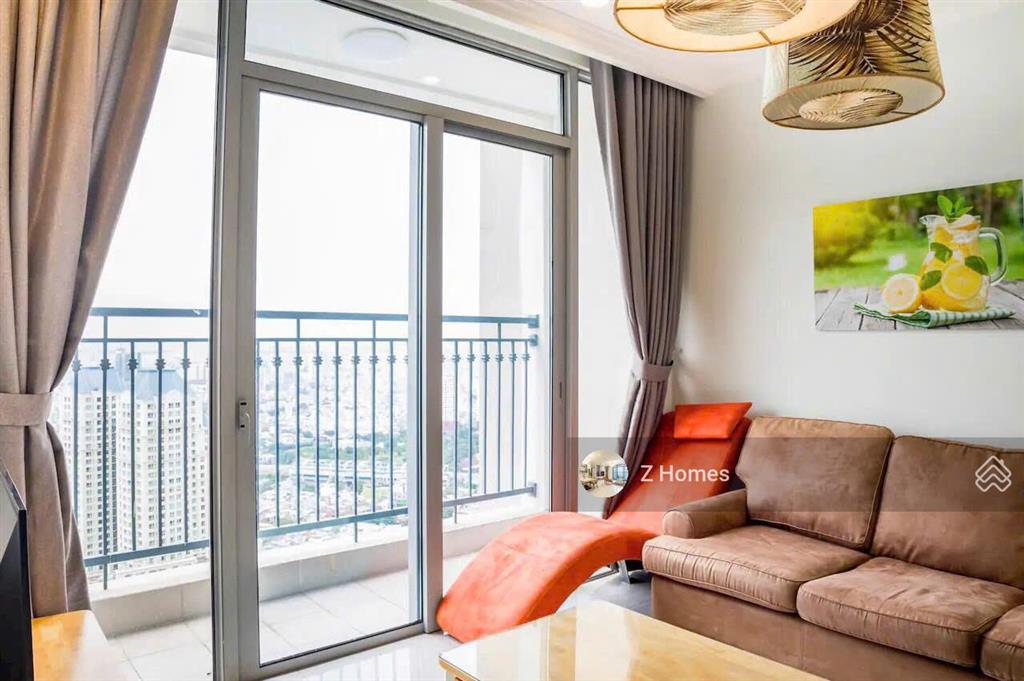 Chính chủ gửi cho thuê gấp 2pn 85m2, view thành phố, rất thoáng, đầy đủ nội thất,  0902 929 ***