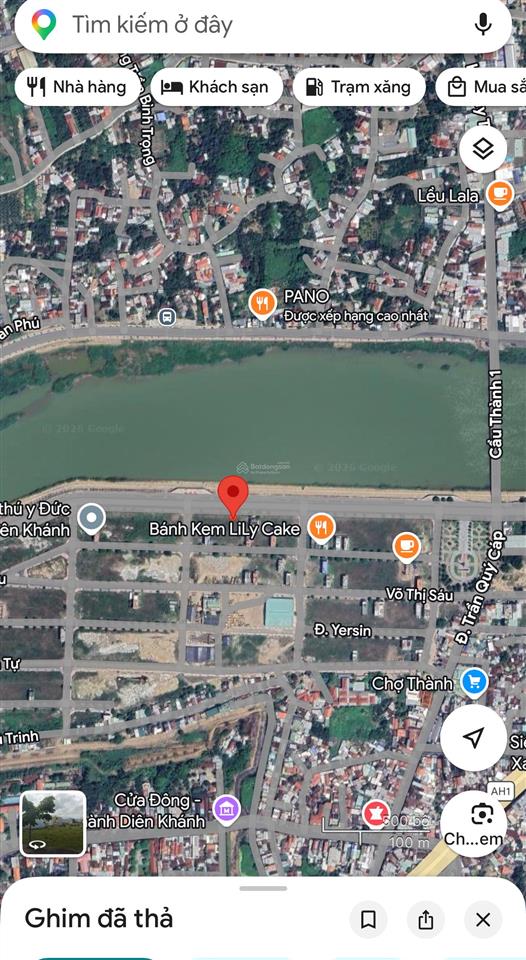 Hàng hiếm bán lô biệt thự view sông cái khu đô thị nam sông cái ngang 14m giá rẻ chỉ 21tr/m2