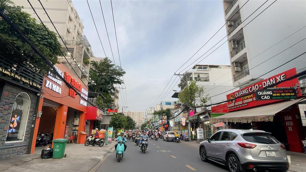 Mặt tiền thạch lam 9x26m, nhà 1 lầu sẵn hđ cho tgdđ thuê 60tr/th  đoạn đẹp, sung, sầm uất nhất