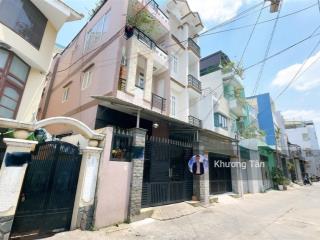 Hẻm 8m tân kỳ tân quý đối diện aeon mall tân phú, cách mặt tiền chỉ 2 căn. dt 12x20m, hầm trệt 2lầu