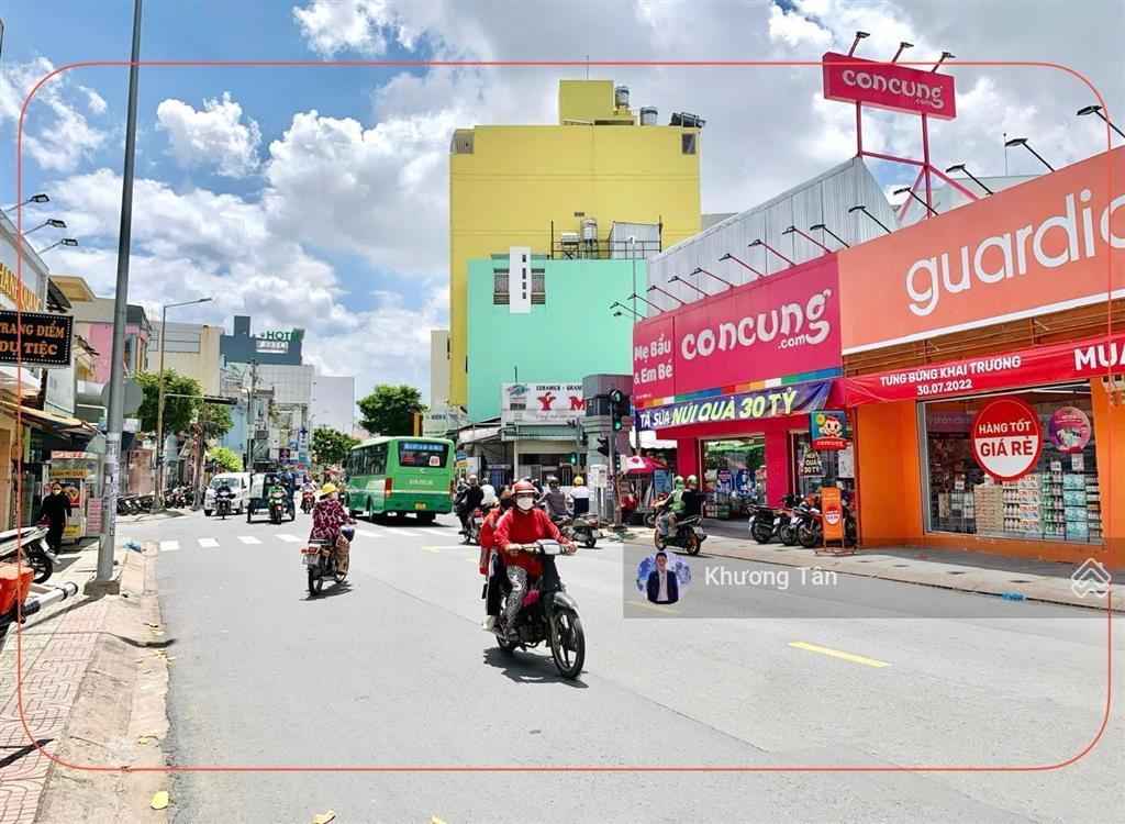 Giảm 3 tỷ bán góc ngã 3 vườn lài  phan đình phùng. dt 15x16m, cấp 4 có sẵn hđ thuê 100 tr/th.